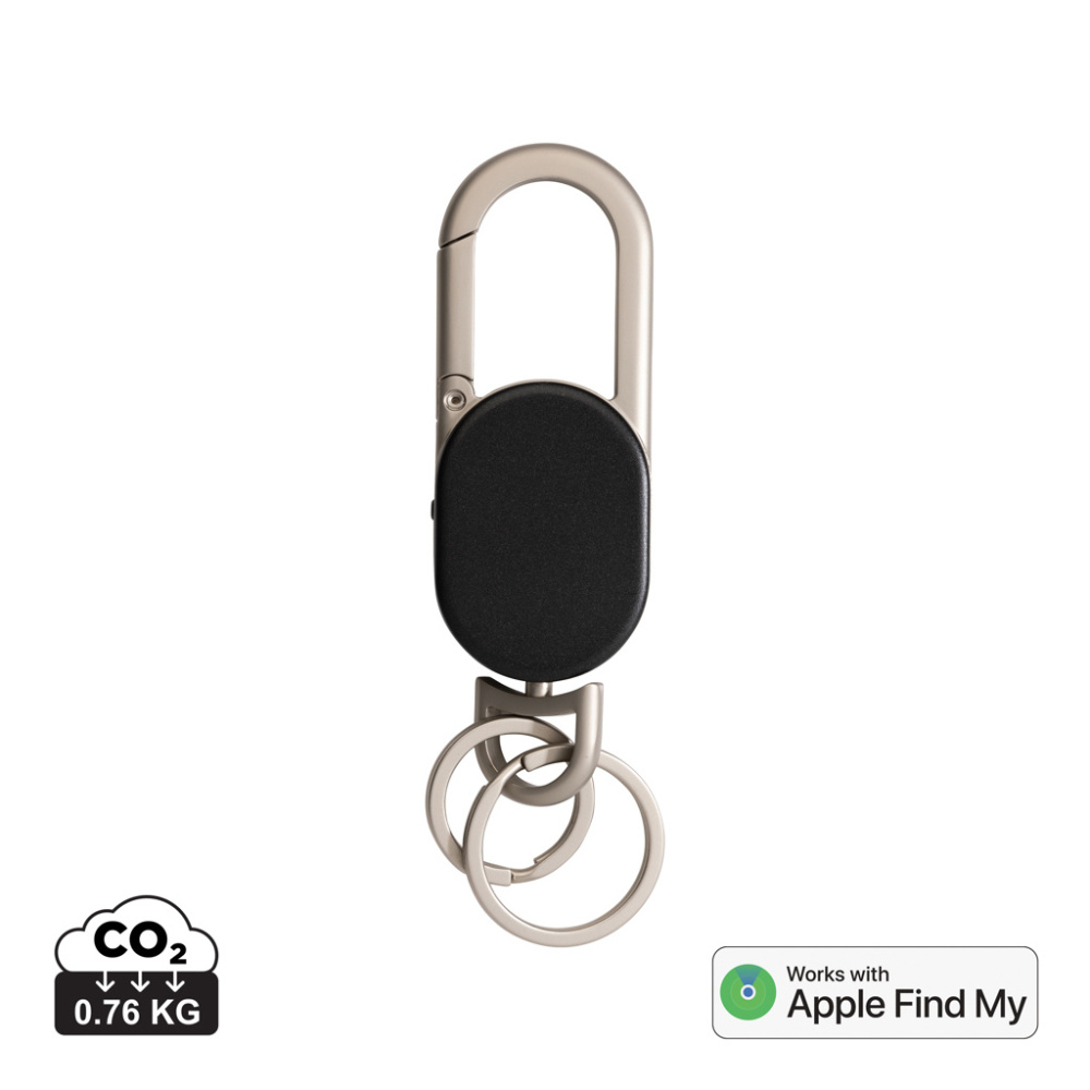 Logo trade business gift photo of: Keyfinder keychain with worldwide locating and USB C